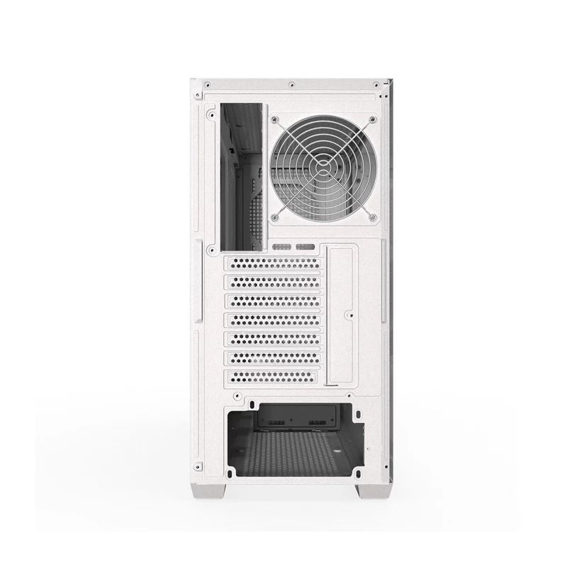 Darkflash DS900 Mesh arvutikorpus ilma ventilaatoriteta (valge)