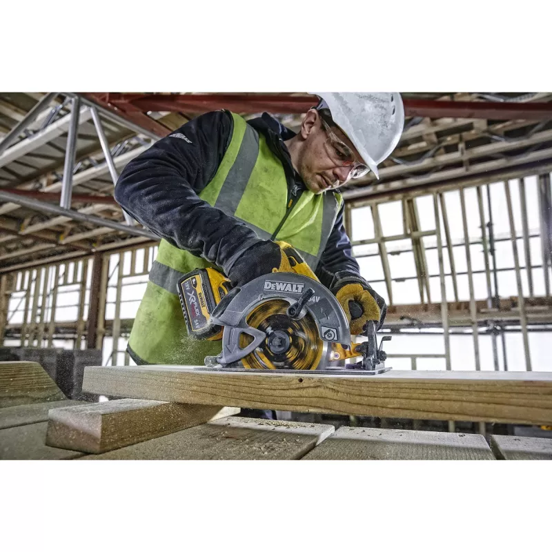 Kaasaskantav ketassaag DeWalt DCS578NT — juhtmeta käsisaag, 1 tk