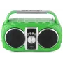 Raadiokell PRIME3 Prime3 APR71GR Neon — äratuskell FM-raadio ja LED-ekraaniga