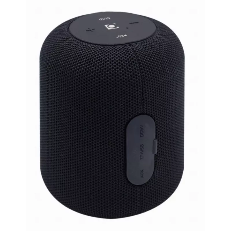 Mono kaasaskantav kõlar Gembird SPK-BT-15-BK — 5 W RMS, Bluetooth, MicroSD, 1200 mAh, must