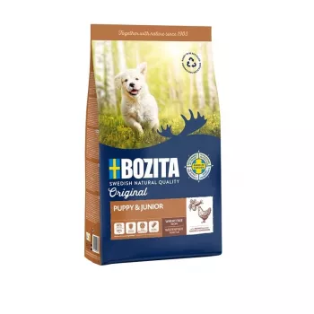 BOZITA Original Puppy & Junior kuivtoit koertele kanalihaga, 12 kg