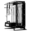 Front distribution plate for custom PC watercooling, Singularity Spectre 2.0 Elite – front panel reservoir/flow mount (SC-SPECTRE-ELITE-FRONT-BK)
