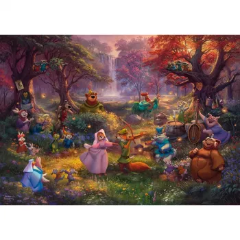 Thomas Kinkade Studios: Disney - Robin Hood, 1000-osaline pusle