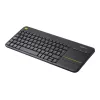 Logitech Wireless Touch Keyboard K400 Plus Mini QWERTZ Must