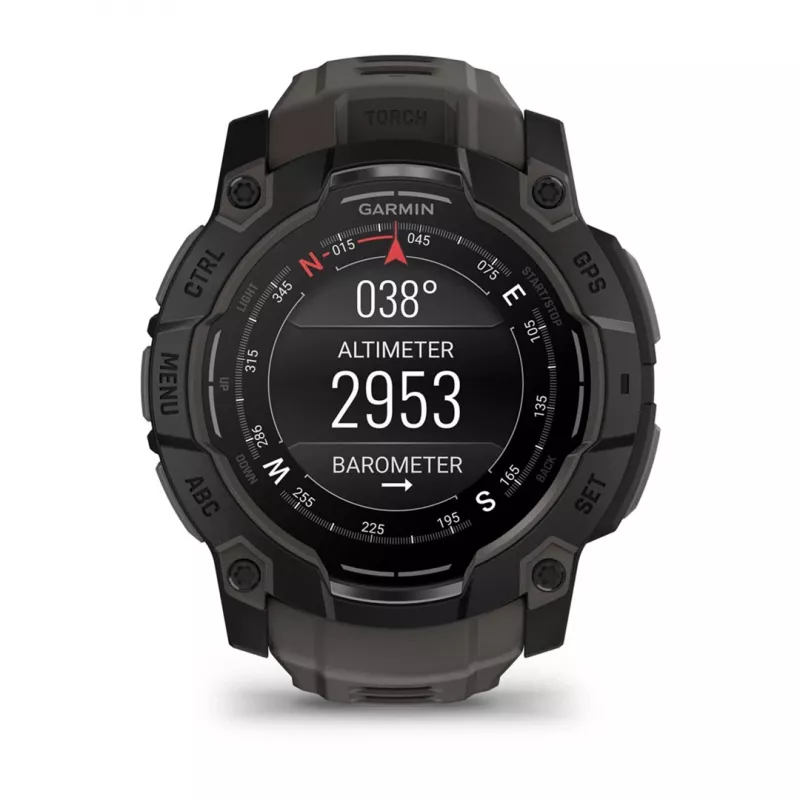 Garmin Instinct 3 AMOLED 3,3 cm (1,3) 50 mm digitaalne 416 x 416 pikslit puutetundlik ekraan must GPS (satelliit)