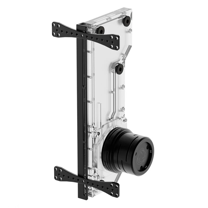 Singularity Resonance 2.0 Single D5 Distro Plate — Ühe pumba reservuaari jaotusplaat kohandatud vesijahutuse jaoks