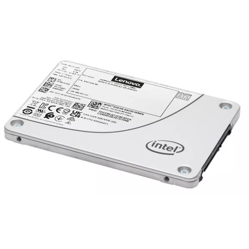 Lenovo 4XB7A77461 sisemine pooljuhtketas 960 GB 2,5 tolli Serial ATA III 3D TLC NAND