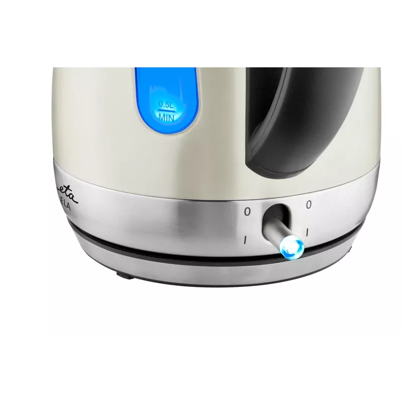 ETA | Veekeetja | ELA ETA859890070 | Standard | 2100 W | 1,7 L | Roostevaba teras | 360° pööratav alus | Kreemikas