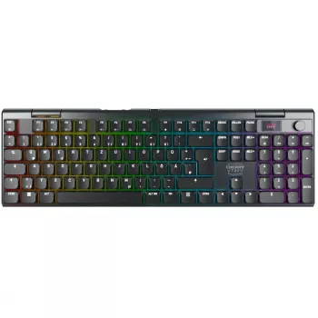 Mänguklaviatuur CHERRY XTRFY MX 10.1 Traadita USB RF Bluetooth QWERTZ Must