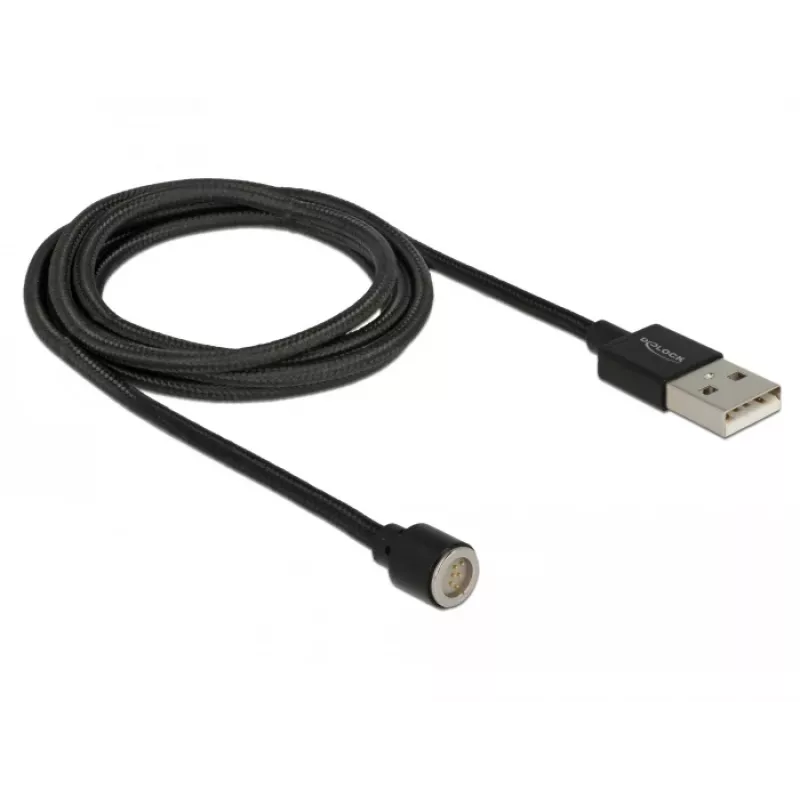 USB-kaabel DeLOCK 85724 USB 2.0 1,1 m Must