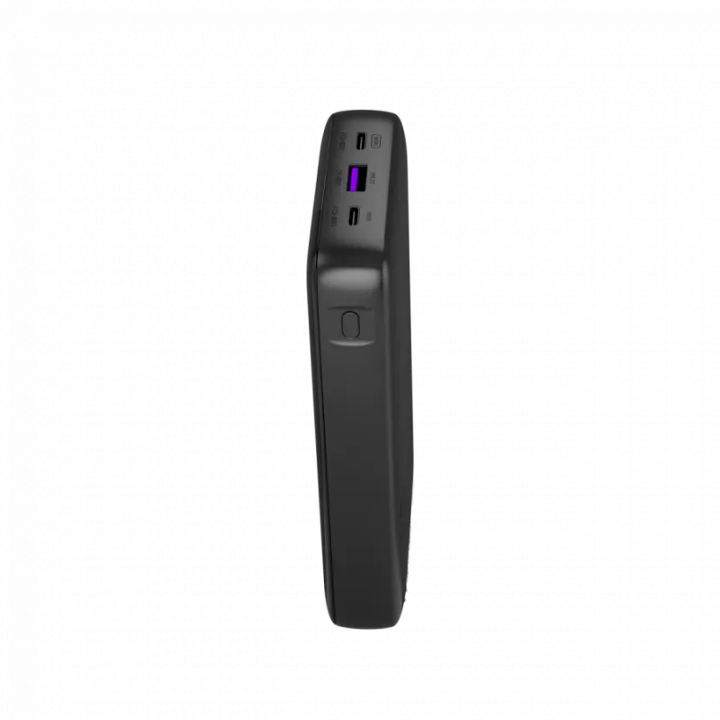 CANYON Power Bank PB-240, 25000mAh PD140W ekraaniga toitepank, mõõtmed 160,0x82x27 mm, kaal 508±10 g, tumehall