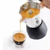 Bialetti Brikka Moka pott 0,1 L Must, Roostevaba teras