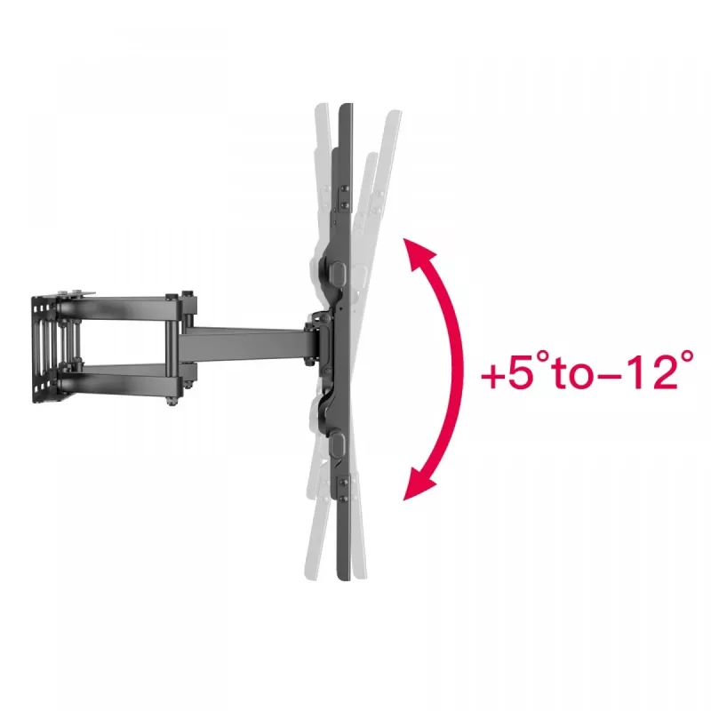 TV-kinnitus TB TB-854 kuni 100-tollistele teleritele, max 65 kg, VESA 800×600