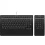3Dconnexion Pro klaviatuur numbrilauaga kontor USB RF Wireless Bluetooth QWERTZ Šveitsi must