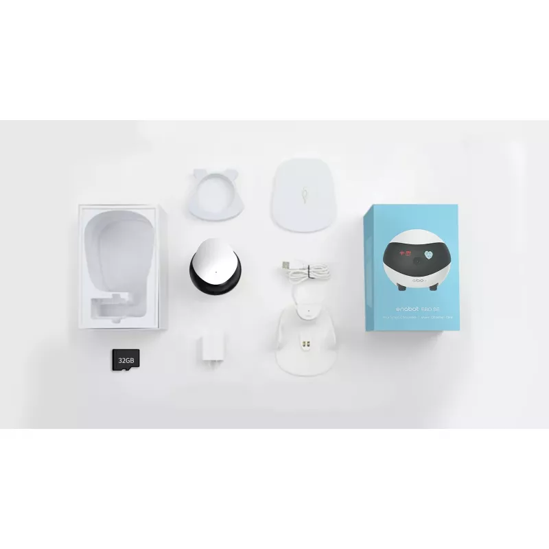 Enabot EBO SE Robot-IP-kaamera kompaktne N/A MP N/A 16 GB väline mälu, toetab kuni 256 GB
