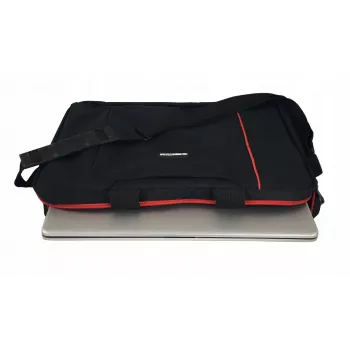 Esperanza SALERNO 39.6 cm (15.6) Toploader kott Must, Punane