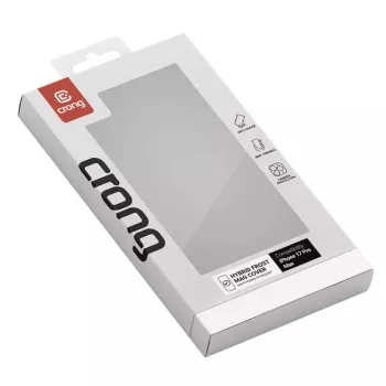 Crong Hybrid Frost MAG ümbris MagSafe'iga iPhone 17 Pro Max Frosted Must