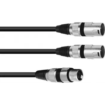 Audio kaabel XLR 3-pin 2 x XLR 3-pin Must Omnitronic 30225206