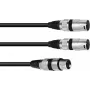 Audio kaabel XLR 3-pin 2 x XLR 3-pin Must Omnitronic 30225206