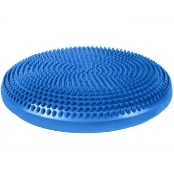 Täispuhutav stabiilsuspadi MDH Sensory Balance Disc DRQM3C0CHXUXP, sinine, PVC, Ø350 mm, kõrgus 60 mm, max koormus 200 kg, sakkidega