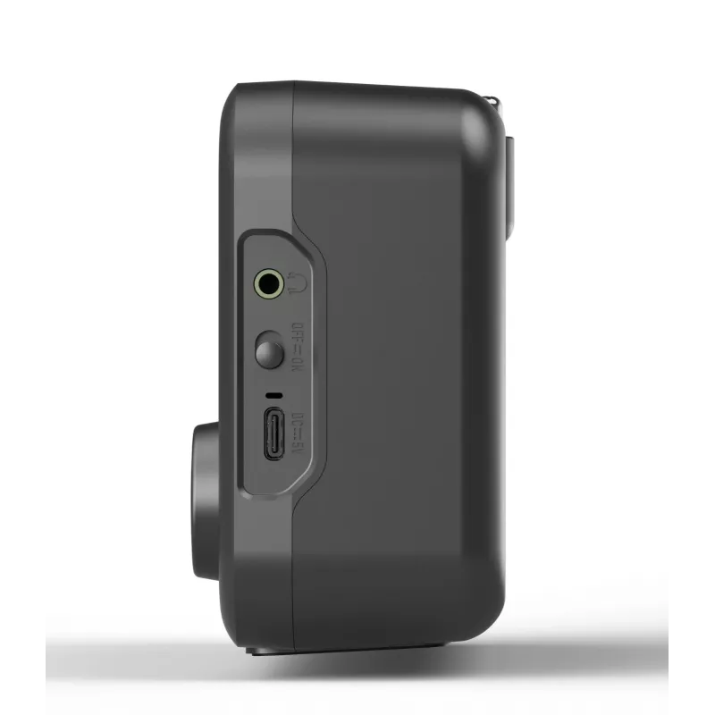 Raadiokell BLAUPUNKT DR8BK — digitaalne äratuskell FM/DAB+-ga, Bluetooth 5.3, 2 W, 1800 mAh, USB-laadimine, must