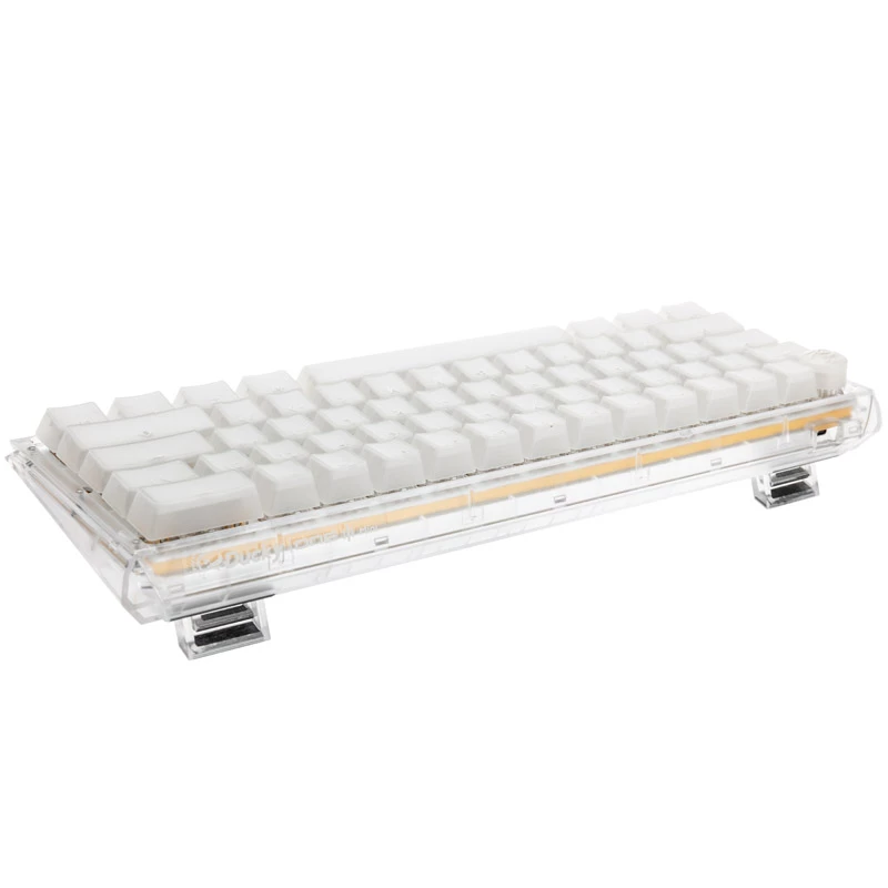 Ducky One 3 Aura Valge Mini mänguriklaviatuur, RGB LED - MX-Sinine (US)