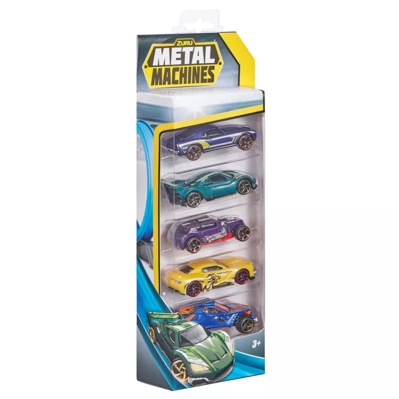 Zuru Metal Machines metallautode komplekt (5 tk) 1:64, 2. seeria, erinevad mudelid