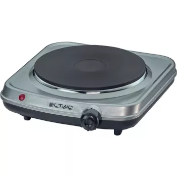 Hot Plate Rommelsbacher ELTAC EK 18 — single-burner, 1500 W, silver metallic
