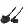 Microconnect PE090420A toitekaabel Must 2 m BS 1363 C13 pistik