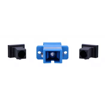 Extralink SC/UPC adapter, üherežiimiline, simpleks, sinine
