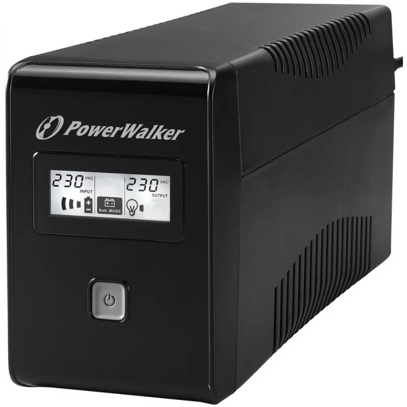 PowerWalker VI 850 LCD katkematu toiteallikas (UPS) Line-Interactive 0,85 kVA 480 W