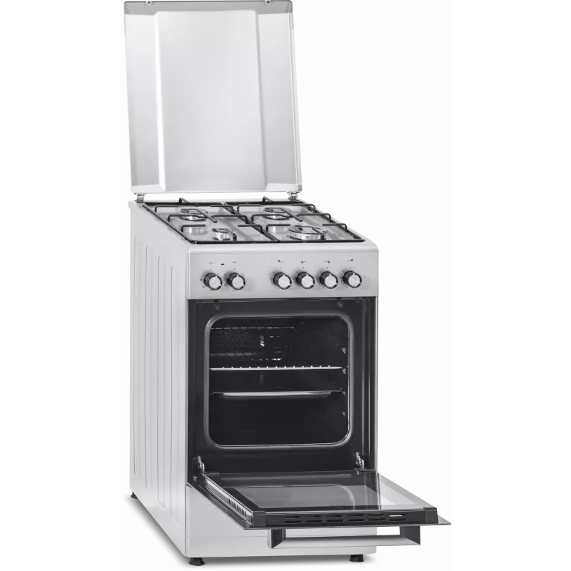 Gaasipliit ja elektriahi SIMFER 5405SERGG, roostevaba teras, 4 tsooni, 50 cm