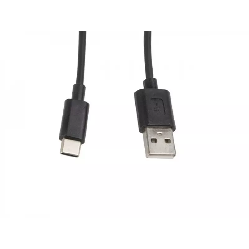 Kaabel Lanberg CA-USBO-10CC-0010-BK (USB 2.0 isane - USB 2.0, USB, Type C isane, 1m, must) (CA-USBO-10CC-0010-BK)