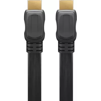 Goobay | High Speed HDMI Flat Cable with Ethernet | 61279 | HDMI isane (tüüp A) | HDMI (tüüp A) | HDMI-HDMI | 2 m