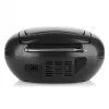 Kaasaskantav CD-mängija JVC RD‑E221B — must, CD/MP3, kassetitekk, USB taasesitus, FM-raadio, AUX, aku-/vooluvõrgu toide