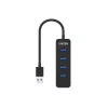UNITEK uHUB Q4 USB 3.2 Gen 1 (3.1 Gen 1) Type-A 5000 Mbit/s Must