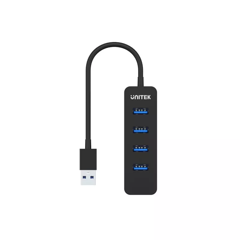 UNITEK uHUB Q4 USB 3.2 Gen 1 (3.1 Gen 1) Type-A 5000 Mbit/s Must