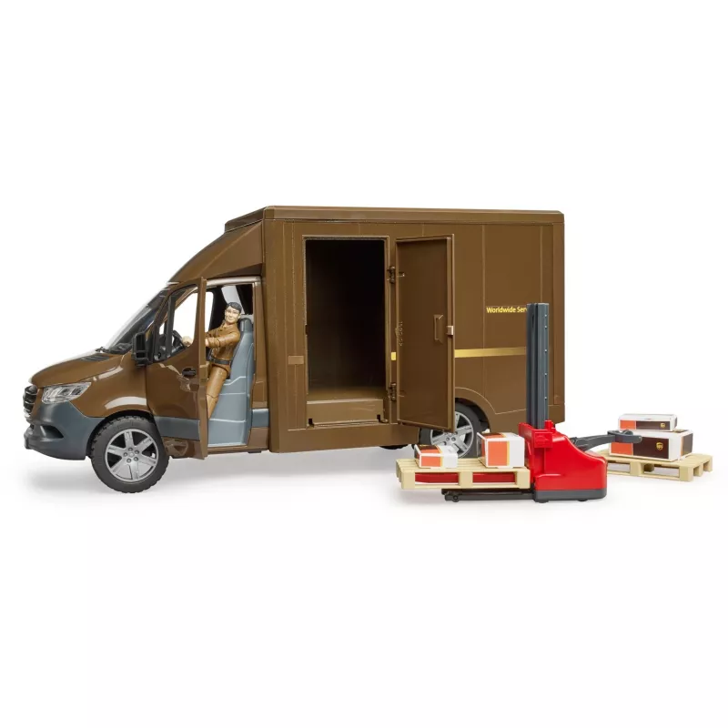 Veoauto mudel BRUDER 02678 eelmonteeritud 1:16