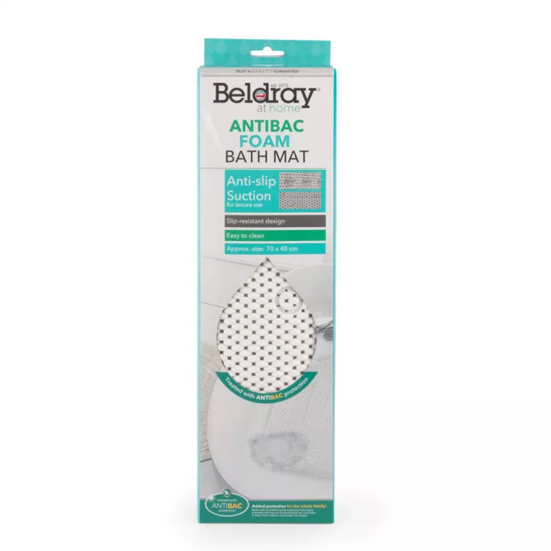 Vannimatt Beldray LA032722UFFEU7 Antibac Foam – vannitoa põrandamatt antibakteriaalse vahupinnaga