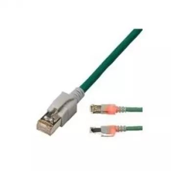 EasyLan DualBoot LED paigalduskaabel RJ45 S/FTP Cat.6 (klass E) - saCon pistikuga - LSOH - türkiis - 1