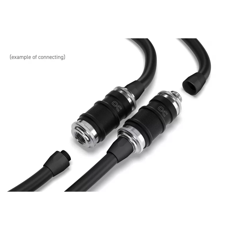 Kiirliitmik Alphacool ES BLH1A Push-in Female AG Chrome Must Matte