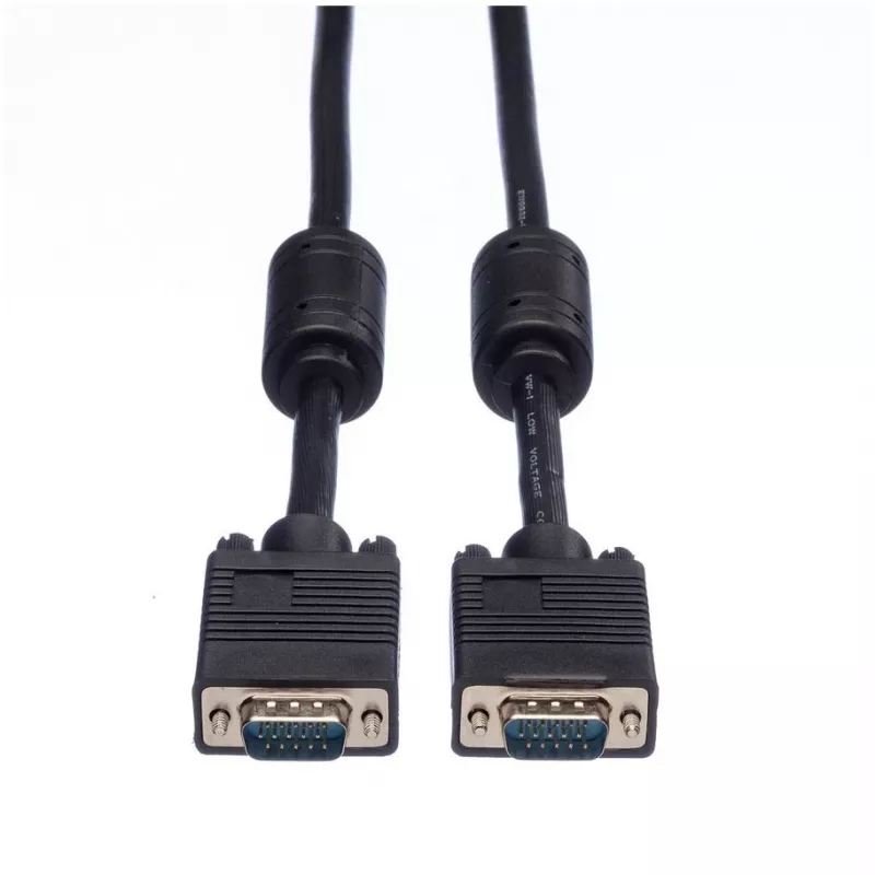VGA-kaabel ROLINE High Quality Ferrite DDC HD15 M/M 20 m