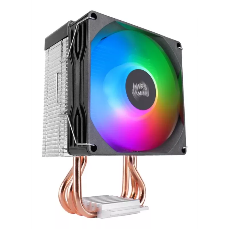 Õhkjahuti TACENS Mars Gaming MCPU-X3, 90 mm ventilaator, TDP 150 W, ühilduv LGA/AM4/AM5, must