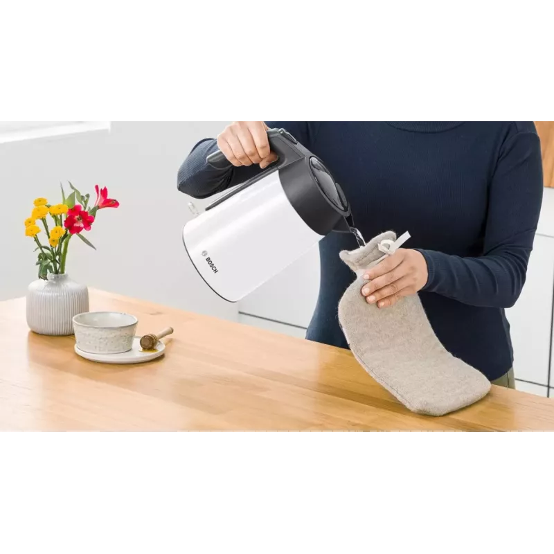 Bosch TWK7L461 elektriline veekeetja 1,7 L 2400 W Valge