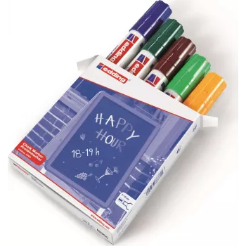 Kriidimarker Edding 4090 Meislitera Sinine Pruun Roheline Oranž 5 tk
