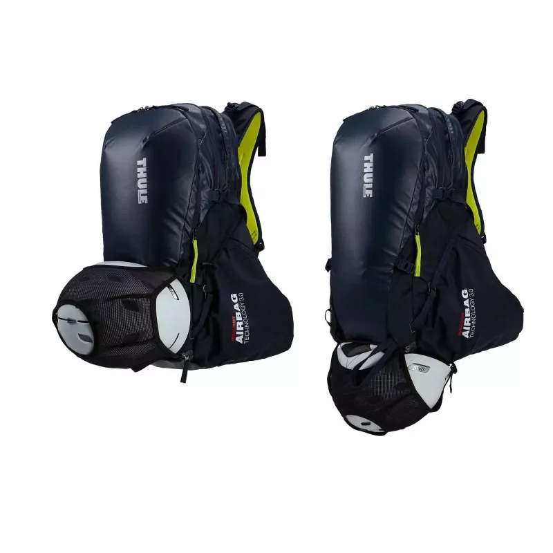 Thule 3610 Upslope 35L eemaldatava õhupadja 3.0-ga valmis suusa- ja lumelauaseljakott Lime Punch