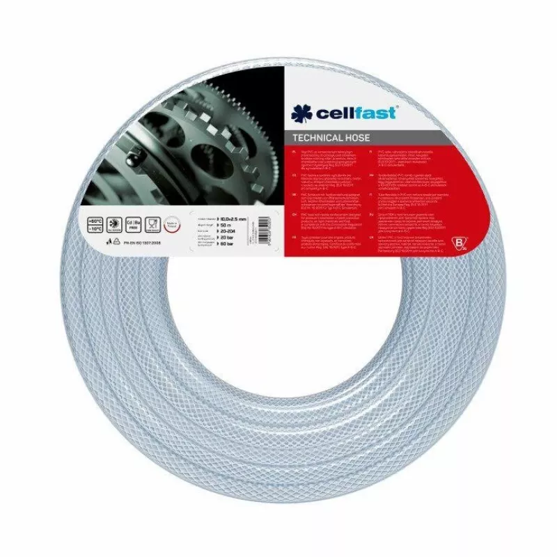 Aiatehniline voolik Cellfast C.REINFORCED 12,5 mm x 2,0 mm sein x 50 m