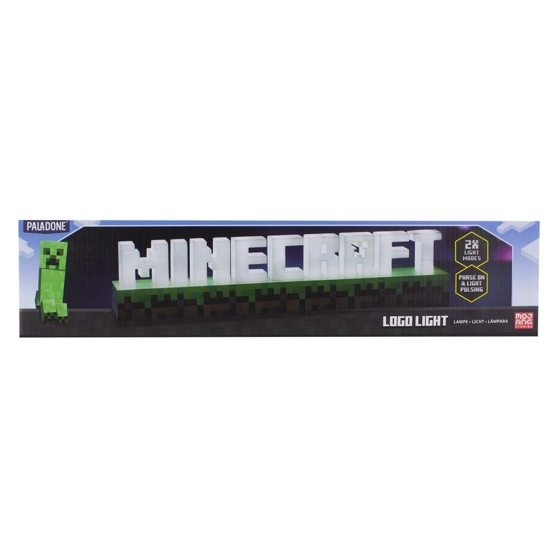 Paladone Minecraft Logo Valgusti