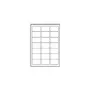 Avery Zweckform Avery - Valge - 38,1 x 63,5 mm 2100 tk. aadressisildid