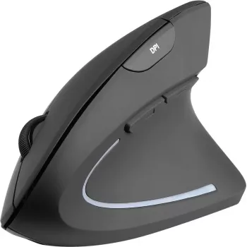 Perixx PERIMICE-713 R vertikaalne ergonoomiline hiir juhtmevaba laetav (PERIMICE-713 R)
